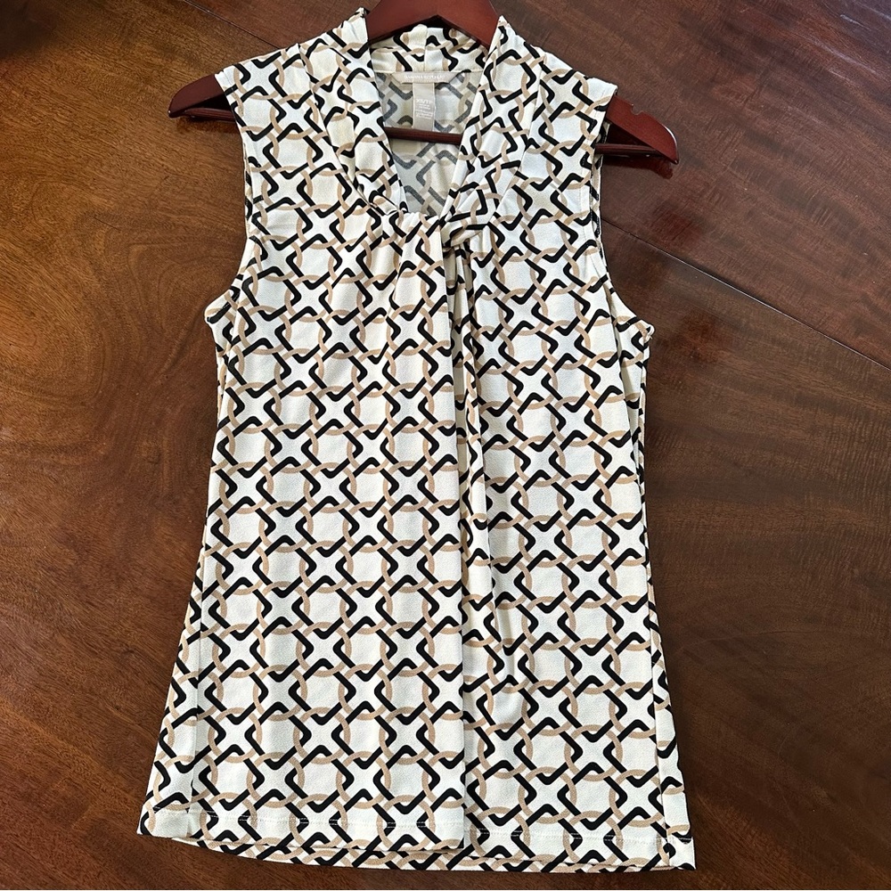 Banana Republic geometric-pattern top